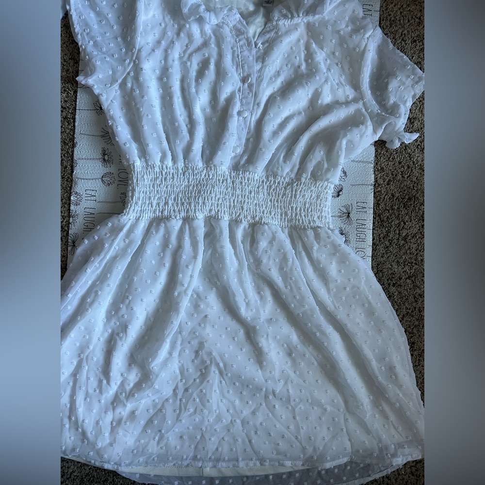 Cute white dress